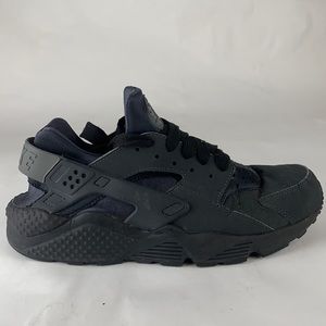 Nike men’s air huarache size 9 anthracite gray and black. 318429-028